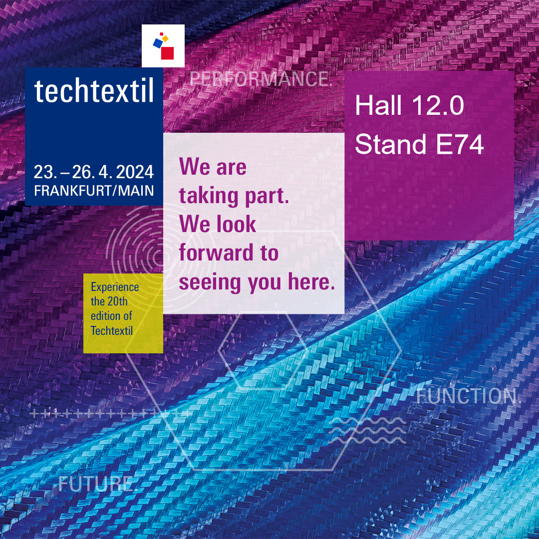 2M partecipa alla fiera Techtextil, a Francoforte